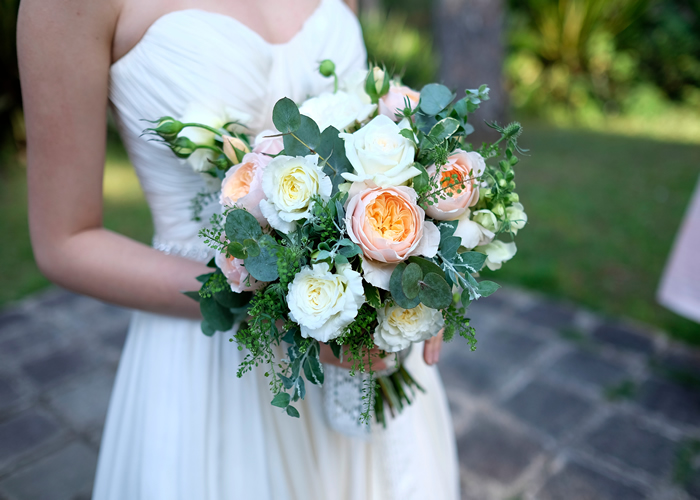 Bridal Flowers Designed at Country Gardens Florist in Xenia